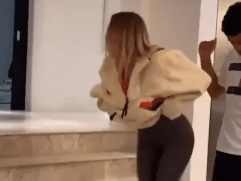 Video: el baile viral de Oxlade-Chamberlain y su novia en cuarentena