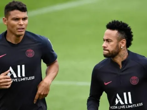 L'Équipe: Neymar y Thiago Silva se fueron a Brasil en un avión privado