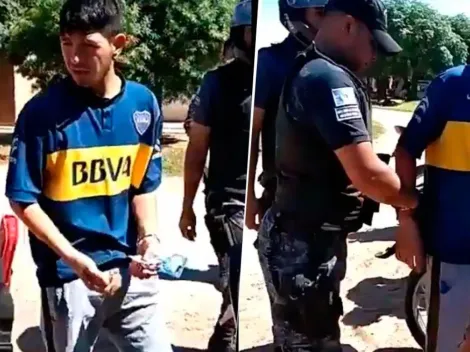 Video: salió a comprar una máquina de afeitar y terminó preso