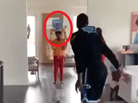 Video: ni su hijo en pañal detuvo a Dwyane Wade en el house challenge