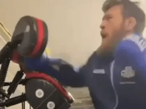 Video: a toda potencia entrena Conor McGregor durante su cuarentena