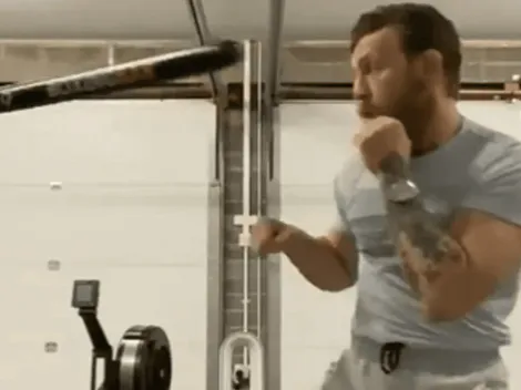 Video: Conor McGregor y su impresionante entrenamiento en cuarentena