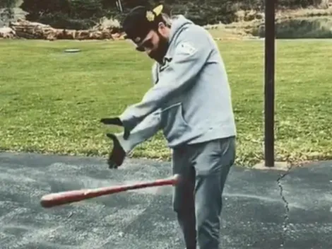 Video: el malabarista del béisbol nos sorprendió con estos trucos imperdibles