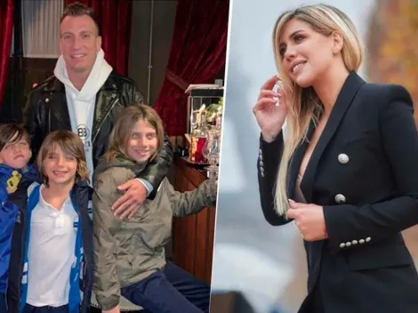 Por no cumplir la cuarentena, Maxi López le disputa a Wanda Nara la tenencia de sus hijos