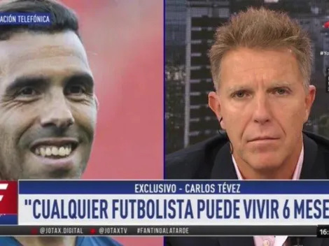 Tevez con Fantino: "Estoy dispuesto a lo que sea para ayudar a la gente"