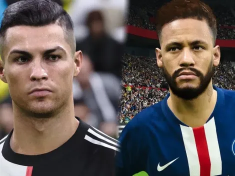 Cristiano Ronaldo y Neymar serán actualizados en el data pack 6.0 del PES 2020