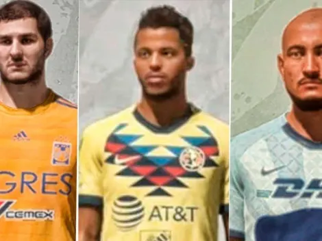 Así lucen algunos de los futbolistas más importantes de la Liga MX en el FIFA 20