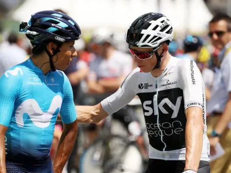 Polémicas declaraciones de Chris Froome tras palabras de Movistar sobre Nairo