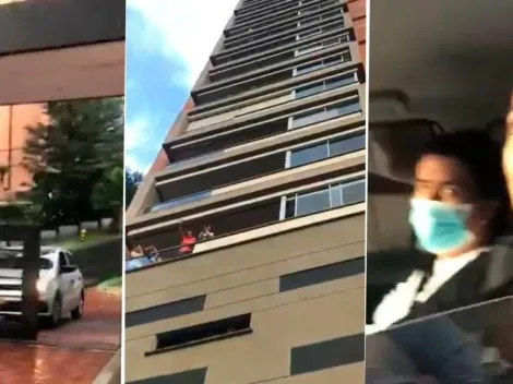 Video: así recibieron en su edificio a paciente recuperado por Coronavirus