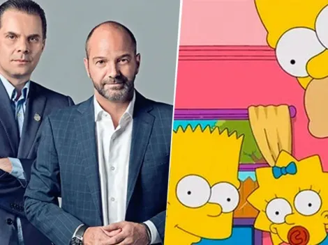 Christian Martinoli y Luis García ya son de Los Simpson