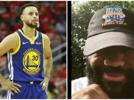 La reacción de Stephen Curry al logo y nombre de Space Jam 2