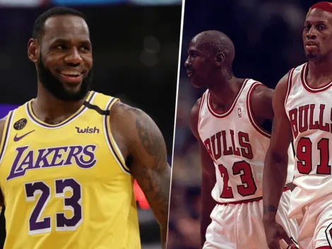 Dennis Rodman revela la gran diferencia entre LeBron y Jordan