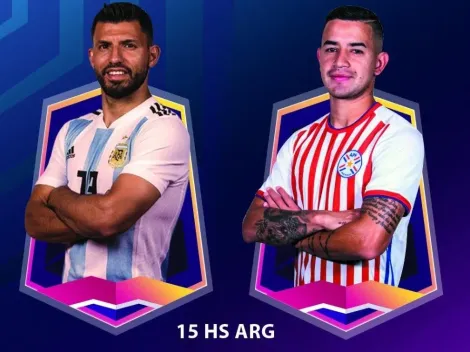 Agüero representará a la Selección Argentina jugando al FIFA contra Paraguay