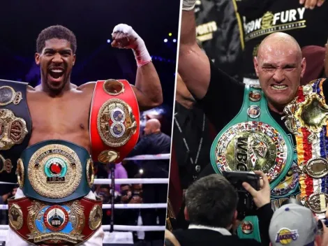 Se encaminan las negociaciones para que haya combate entre Anthony Joshua y Tyson Fury