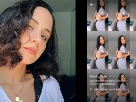 Lo hizo otra vez: Sigrid Bazán publicó nuevo TikTok bailando reggaetón