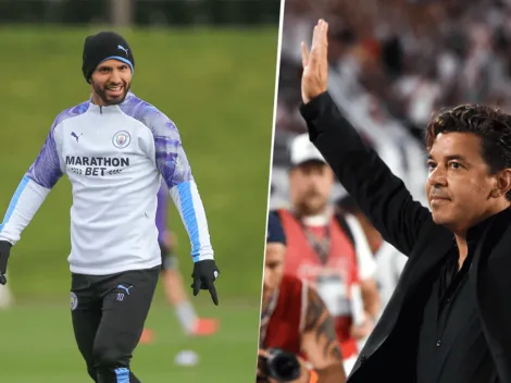 El elogio de Agüero para Marcelo Gallardo en plena transmisión de Twitch