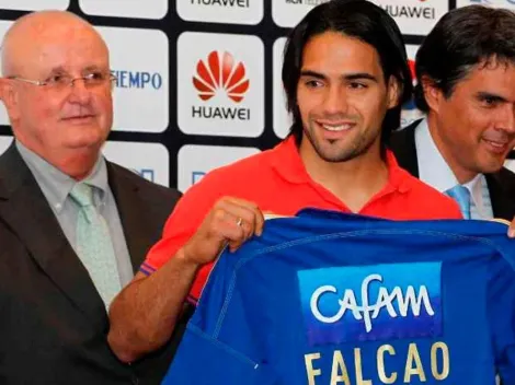 Lo llamó ídolo: hinchas de Millos alucinan con respuesta de Falcao a un referente azul