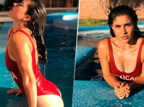 Infartante: Alondra González posó sin camisa y encendió las redes sociales