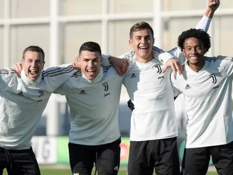 Ya no hay temor: Cuadrado tiró foto junto a Paulo Dybala y Daniele Rugani