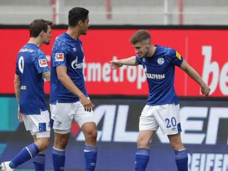 De poco le sirve: Schalke 04 rescató un empate en su visita al Unión Berlín