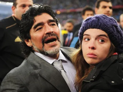 Dalma Maradona estalló en Twitter porque no le pasan el número de su papá