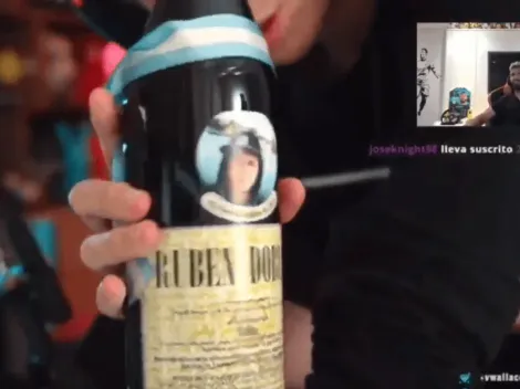 El Rubius le mostró un Fernet a Agüero y el Kun le enseñó cómo prepararlo