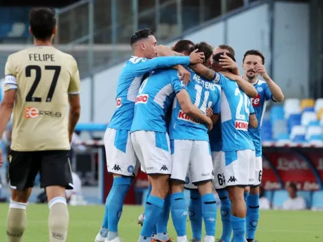 Napoli cumplió con la tarea del día y le ganó 3 a 1 al SPAL