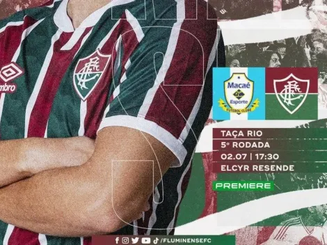 Qué canal transmite Macaé vs. Fluminense por el Campeonato Carioca