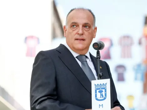 Tebas, presidente de LaLiga, habló sobre la polémica con el VAR y el Madrid