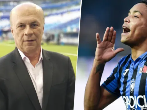 Carlos Antonio Vélez le tiró muchísimas flores a Muriel y sus actuaciones en el Atalanta