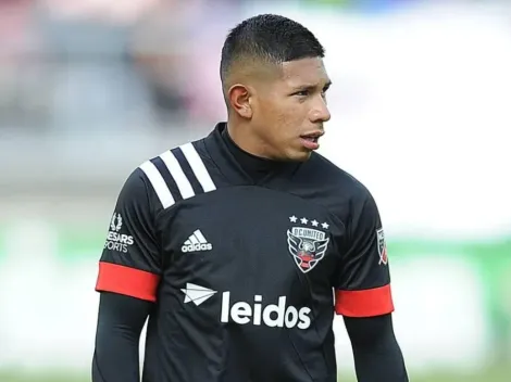 Debutó: Edison Flores jugó su primer partido con el DC United en la MLS