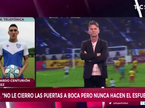 Centurión: "No le cierro las puertas a Boca, pero nunca se esfuerzan"