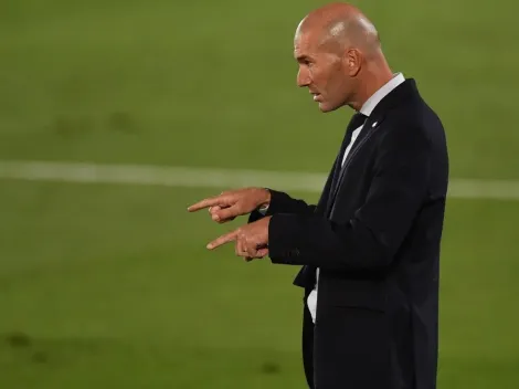 Zidane se deshizo en elogios con Aguirre: "Siempre lo miro para sacar algo"