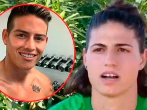 No puede ser: le encontraron el doble a James... y es jugadora del AS Roma