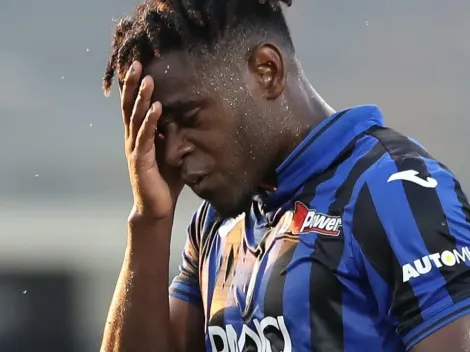 Alarma en Atalanta: DT confirma lesión de Duván Zapata