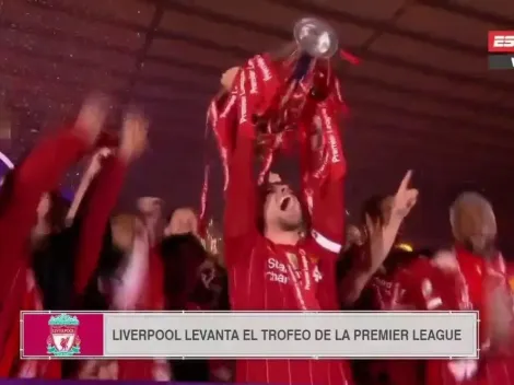 Video: así Liverpool levantó la Premier League por primera vez