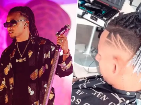 Se parece a Ozuna: el nuevo y loquísimo 'look' que metió Sebastián Villa