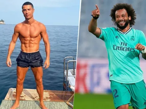 Cristiano Ronaldo subió foto en sus vacaciones y Marcelo lo trolleó