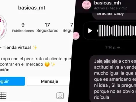 Viral: preguntó por unos leggings y la administradora le dijo "care rara hp#@"