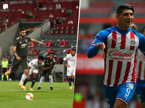 Alan Pulido encontró similitud con Bruno Fernándes