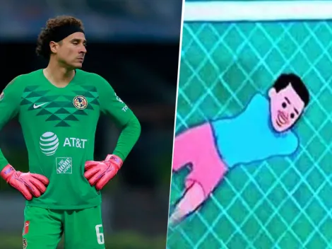 Memo Ochoa fue el foco de los memes tras la goleada