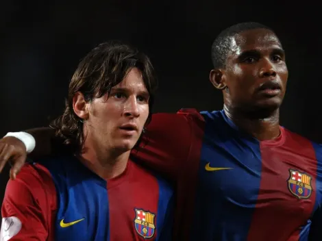 Eto'o: "A Messi lo quiero como un hijo"