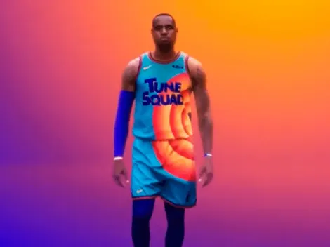 Una locura: así luce el uniforme de LeBron James en Space Jam