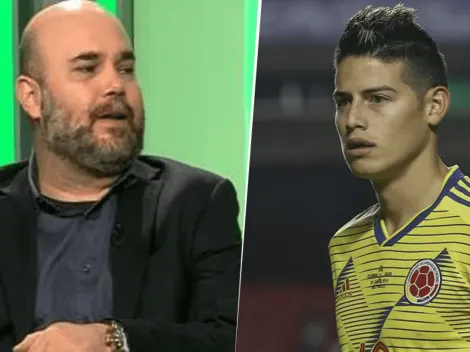 Andrés Marocco le disparó a James Rodríguez y pone en duda su humildad