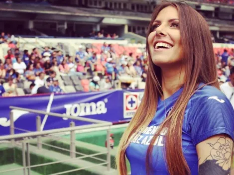 Sofia Schellemberg enloqueció a los seguidores del Cruz Azul en las redes sociales