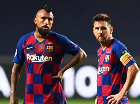 Traigan palomitas: el tuit de Arturo Vidal en medio de la salida de Messi