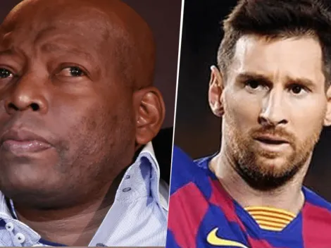 El Tino Asprilla defendió a Messi por querer irse del Barcelona