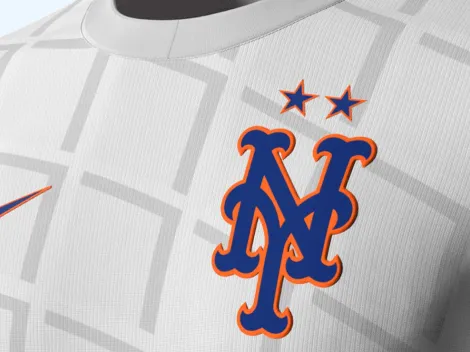 Una belleza: la edición fútbol del jersey de los New York Mets