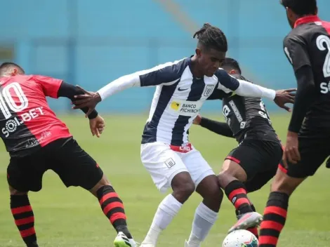 Alianza Lima empató contra Melgar sobre los minutos finales del partido