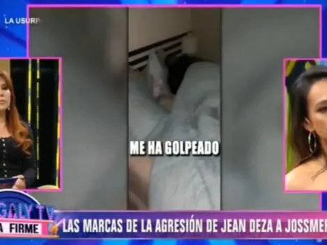 Jossmery Toledo denunció agresión física de Jean Deza en Magaly TV